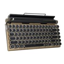 Teclado mecânico Adventurers Typewriter Retro 83 teclas