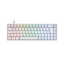 Teclado Mecânico Akko 3068S Branco Switch Akko Pink Abnt2