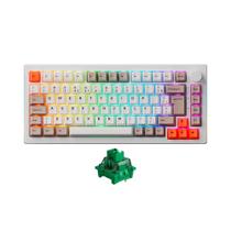 Teclado Mecânico Akko 5075S Steam Engine ABNT2 Switch V3 Matcha Green Pro Teclado Mecânico Akko 5075S Steam Engine ABNT2 Switch V3 Matcha Green Pro