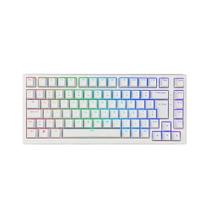 Teclado Mecânico Akko Mg75 Switch Silver V3 Pro Abnt2 Branco Teclado Mecânico Akko Mg75 Switch Silver V3 Pro Abnt2 Branco