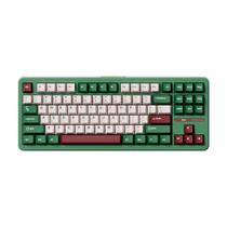 Teclado Mecânico Akko TAC87 Tri Mode RGB Matcha Red Bean Verde