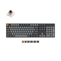 Teclado Mecânico Completo Keychron K10 com LED Branco Bluetooth