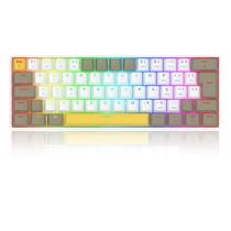 Teclado Mecânico Draconic Pro Rgb Daylight Wireless 2.4ghz Usb Tipo C Switch Marrom K530-yl&wt&gy-rgb-pro