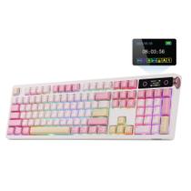 Teclado Mecânico EPOMAKER TH108 PRO Sem Fio RGB 10000mAh