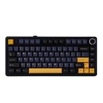 Teclado mecânico EPOMAKER x Aula F75 Gasket 75% RGB Preto