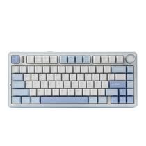 Teclado mecânico EPOMAKER x Aula F75 Gasket 75% RGB Sea Salt