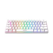 Teclado Mecânico Gamdias Hermes E3 Branco Rgb Switch Brown
