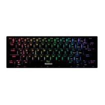 Teclado mecânico gamdias hermes e3 rgb, switch azul, preto - hermes e3 rgb (us/blue/bk)