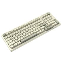 Teclado Mecânico Gamer Ajazz AK992 Retro, USB-C, Switch Vermelho, Layout US, Anti-Ghosting, Branco - AK992 Retro