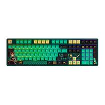 Teclado Mecânico Gamer Akko 5108B-Plus, RGB, Bluetooth, Switch Cream Yellow V3 Pro, N-Key, ANSI, Kamado Tanjirou