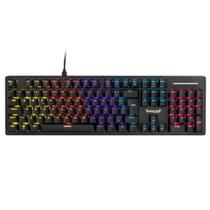 Teclado Mecânico Gamer Anti Ghosting Switch Huano Azul Qwerty Layout Abnt2 USB Target Teclado Mecânico Gamer Anti Ghosting Switch Huano Azul Qwerty Layout Abnt2 USB Target