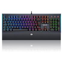 Teclado Mecânico Gamer Aryaman V2, RGB, Switch Brown, N-Key, ABNT2, Preto - K569RGB (PT-BROWN) V2 - Redragon