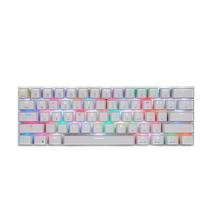 Teclado mecanico gamer bluetooth motospeed ck62 branco switch outemu vermelho rgb fmstc0028vem
