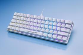 Teclado Mecânico Gamer Branco 60 RGB 61 Teclas KMEX KBW88