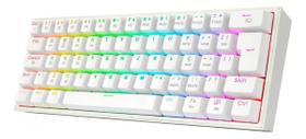 Teclado Mecânico Gamer Branco Rgb Btx Gamer Mw405 Idioma Português Brasil Teclado Mecânico Gamer Branco Rgb Btx Gamer Mw405 Idioma Português Brasil