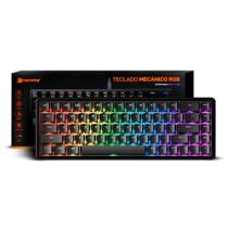 Teclado Mecânico Gamer Compacto Com Fio Pei-fr3025 Peining Teclado Mecânico Gamer Compacto Com Fio Pei-fr3025 Peining