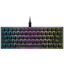 Teclado Mecânico Gamer Corsair K65 Mini, RGB, USB, Switch Cherry MX Speed, Compacto, US, Preto - CH-9194014-NA