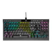 Teclado Mecânico Gamer Corsair K70 RGB, TKL Champion Series, Corsair OPX, Preto PBT Keycaps, Anti-Ghosting, US - CH-911901A-NA