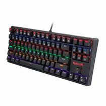 Teclado Mecânico Gamer Daksa com fio USB K576R-1 Switch Outemu Red c/ LED RGB Redragon