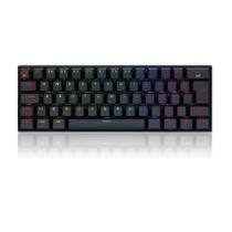 Teclado Mecanico Gamer Draconic Pro Rgb Preto Switch Marron Abnt2