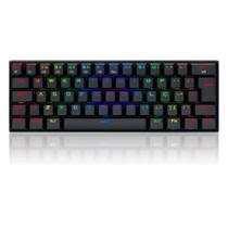 Teclado mecanico gamer draconic rgb wireless switch brown redragon k530rgb