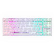 Teclado Mecânico Gamer Fallen Pantera Tkl, RGB, Switch Blue, Anti Ghosting, ABNT2, Branco - TE-FA-PA-BR-TK-SA