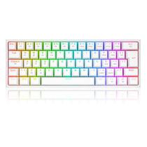 Teclado Mecanico Gamer Fizz PRO RGB Redragon Branco