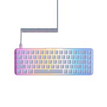 Teclado mecanico gamer fnatic streak65 lp rgb branco - kb0006-003