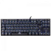 Teclado Mecânico Gamer Force One Atlas TKL, USB, ABNT2, Preto
