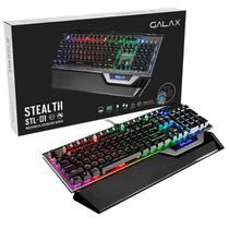 Teclado Mecânico Gamer Galax Stealth-01 RGB Switch Azul Anti-Ghosting