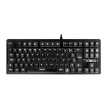 Teclado Mecânico Gamer Gamdias Hermes E2 Led Branco Backlight Switch Huano Blue