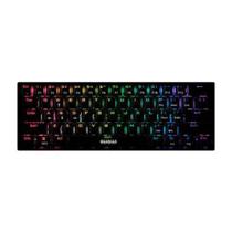 Teclado Mecanico Gamer Hermes E3 Rgb Preto Switch Blue