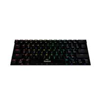 Teclado Mecanico Gamer Hermes E3 RGB Preto Switch Vermelho