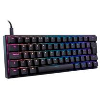 Teclado Mecânico Gamer Husky Blizzard, 60%, RGB, Switch Gateron Red, ABNT2, Preto - HTG001PTVR
