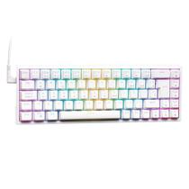 Teclado Mecânico Gamer Husky HailStorm, 65%, RGB, Switch Gateron Red, ABNT2, Branco - HTG002BRVR