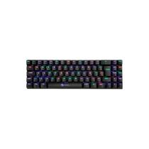 Teclado Mecânico Gamer Krab Kbmgk50 Bluetooth Usb Rgb Portátil Preto E Vermelho