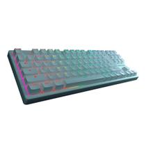 Teclado Mecânico Gamer Kross Strafing, LED, USB, Switch Azul, Anti-Ghosting, Branco - KE-KG130 Teclado Mecânico Gamer Kross Strafing, LED, USB, Switch Azul, Anti-Ghosting, Branco - KE-KG130