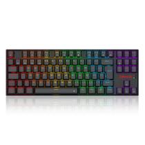 Teclado mecanico gamer kumara elite rgb wireless switch brown redragon k552-krs preto