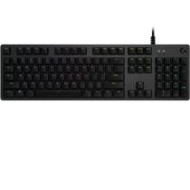 Teclado Mecânico Gamer Logitech G512 Carbon, ABNT2, RGB LIGHTSYNC, USB, Full Size, Switch Brown, Preto Teclado Mecânico Gamer Logitech G512 Carbon, ABNT2, RGB LIGHTSYNC, USB, Full Size, Switch Brown, Preto