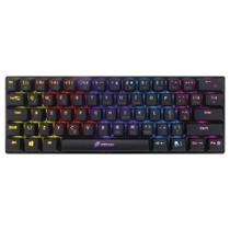 Teclado Mecânico Gamer OEX Ziggy TC607 Preto Switch Red ABNT