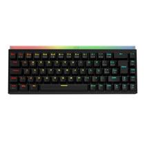 Teclado Mecânico Gamer PCYes Shiyan Black Vulcan - Compacto 60% - RGB - Switch Blue - Preto - TPSHBVBL Teclado Mecânico Gamer PCYes Shiyan Black Vulcan - Compacto 60% - RGB - Switch Blue - Preto - TPSHBVBL