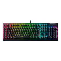 Teclado Mecânico Gamer Razer Blackwidow V4 X, Chroma RGB, Switch Yellow, Três botões, Padrão US, Preto - RZ03-04701900-R3U1 Teclado Mecânico Gamer Razer Blackwidow V4 X, Chroma RGB, Switch Yellow, Três botões, Padrão US, Preto - RZ03-04701900-R3U1