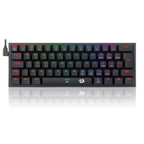 Teclado Mecânico Gamer Redragon Anivia, RGB, Switch Blue, ABNT2, Preto - K614-RGB (PT-BLUE)