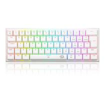 Teclado Mecânico Gamer Redragon Anivia, RGB, Switch Brown, Wired, ABNT2, Branco - K614W-RGB (PT-BROWN)