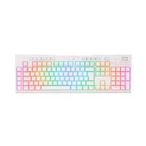 Teclado Mecânico Gamer Redragon Brahma Pro - ABNT2 - RGB Chroma - Switch Blue - Branco K586W-RGB-PRO Teclado Mecânico Gamer Redragon Brahma Pro - ABNT2 - RGB Chroma - Switch Blue - Branco K586W-RGB-PRO