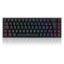 Teclado Mecanico Gamer Redragon Castor, RGB, Switch Blue, ABNT2, Preto - K631-RGB (PT-BLUE)