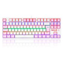 Teclado Mecânico Gamer Redragon Daksa Lollipop - ABNT2 - RGB - Switch Blue - Branco Rosa - K576WP-R Teclado Mecânico Gamer Redragon Daksa Lollipop - ABNT2 - RGB - Switch Blue - Branco Rosa - K576WP-R