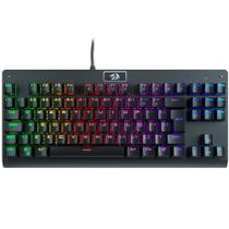 Teclado Mecânico Gamer Redragon Dark Avenger RGB Switch Blue ABNT2 - Preto