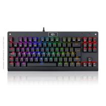 Teclado Mecânico Gamer Redragon Dark Avenger, RGB, USB, Switch Blue, ABNT2, TKL, Preto - K568RGB-2 PT-BLUE