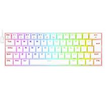 Teclado Mecânico Gamer Redragon Draconic Branco Rgb Teclado Mecânico Gamer Redragon Draconic Branco Rgb